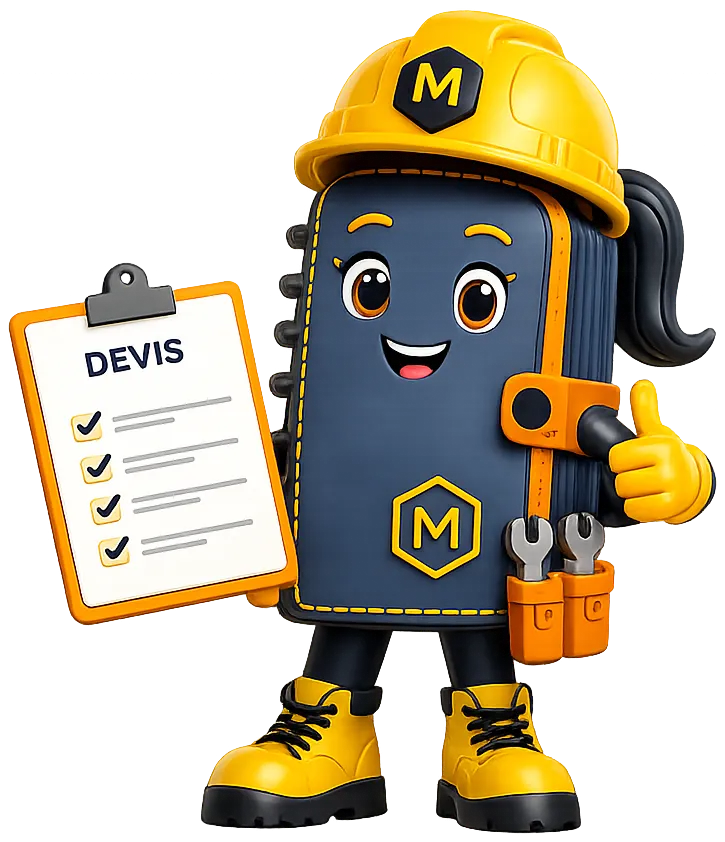 Martine, la mascotte Arti·App, présente sa liste de tâches